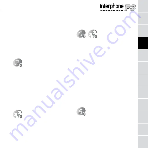 Interphone PASSENGER F3 Instruction Manual Download Page 41