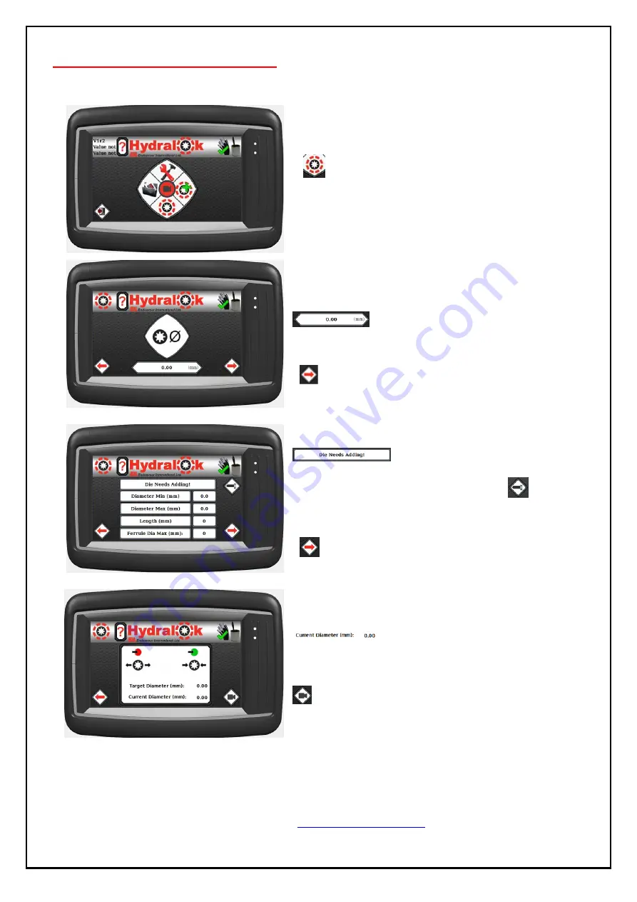 Interpump Hydralok HydraTouch H32 Скачать руководство пользователя страница 9