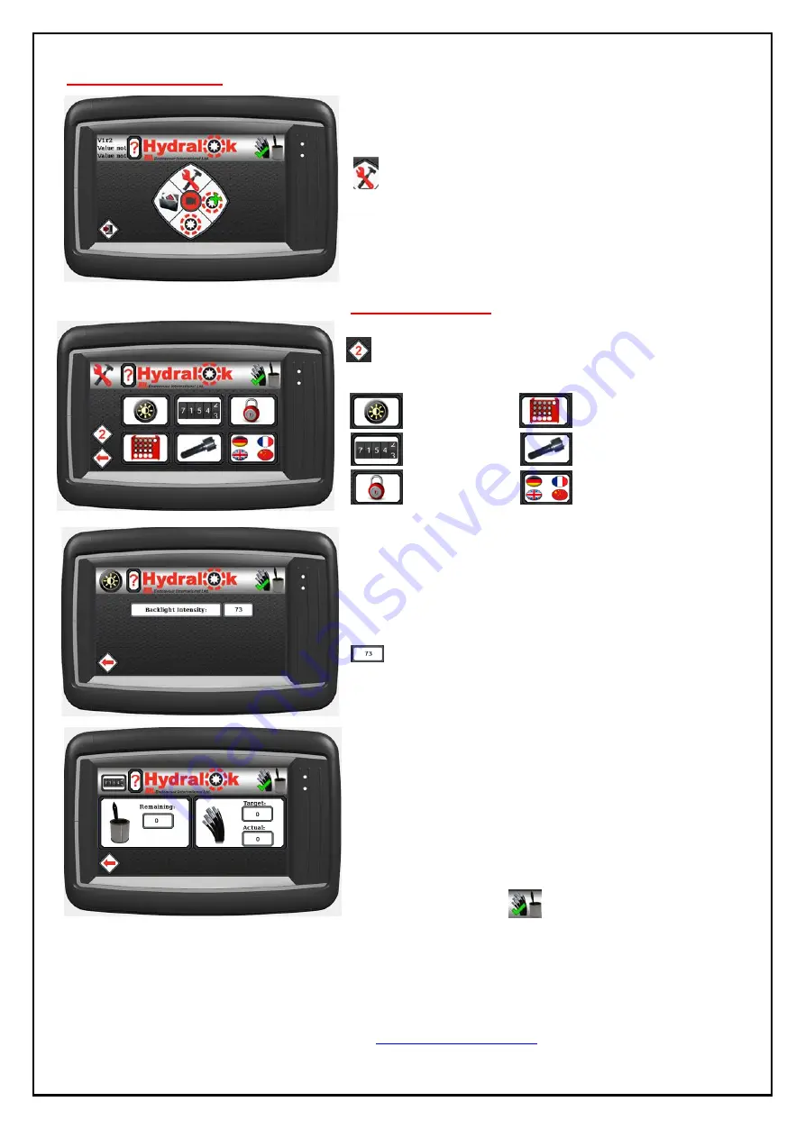 Interpump Hydralok HydraTouch H32 Скачать руководство пользователя страница 16