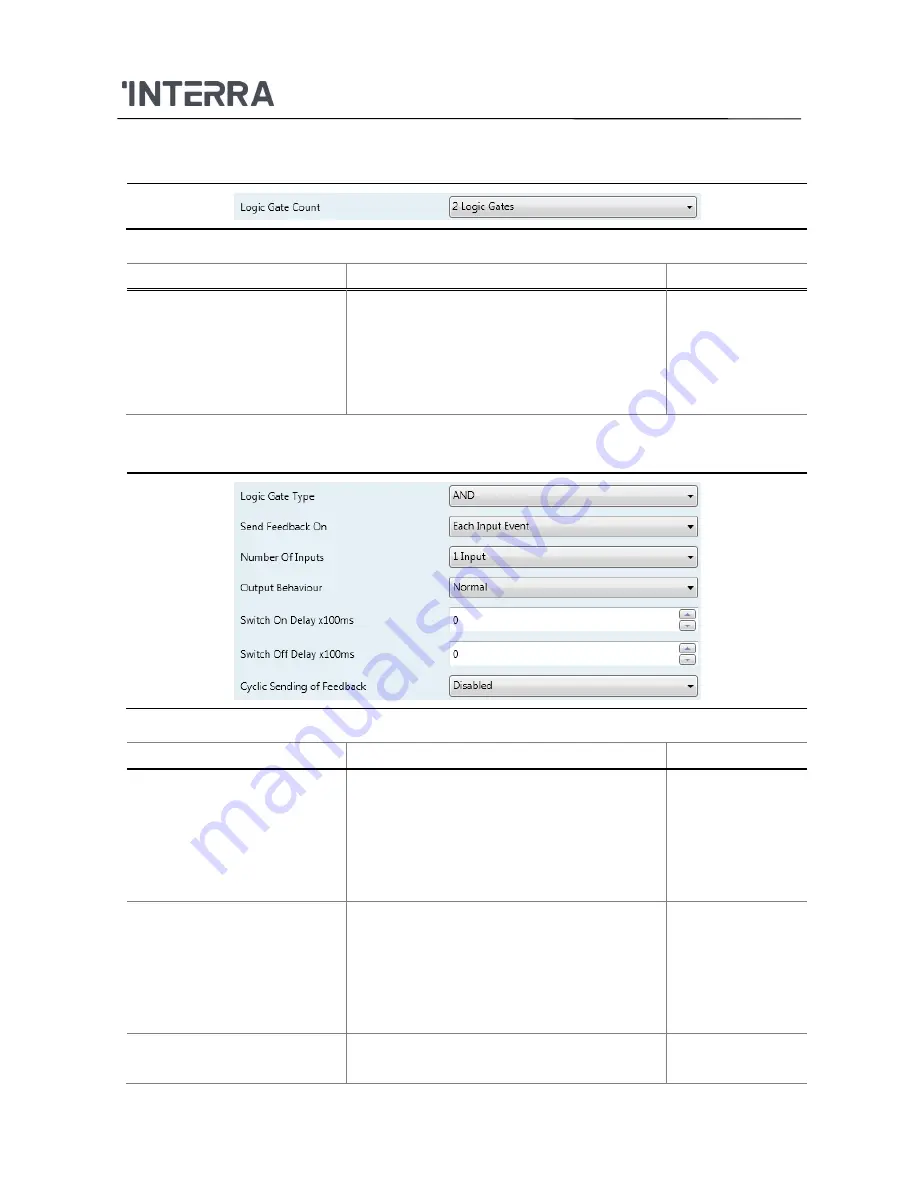 Interra ITR504 Product Manual Download Page 12