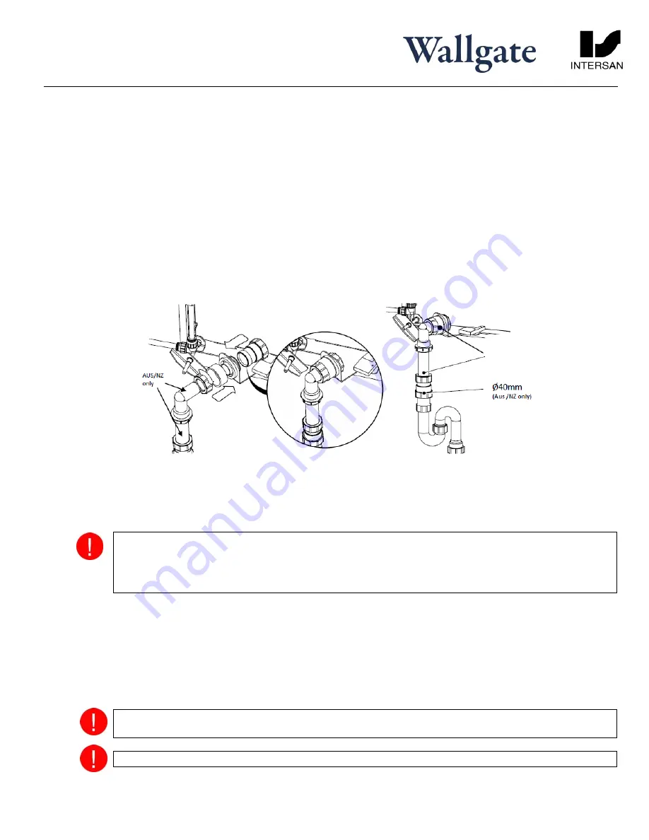 Intersan Wallgate Thrii Installation Instructions Manual Download Page 12