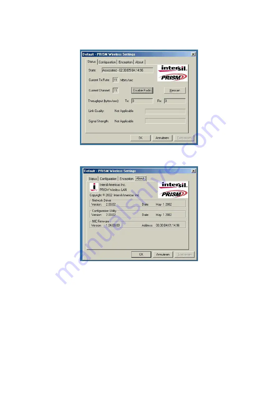 Intersil ISL37101P User Manual Download Page 6