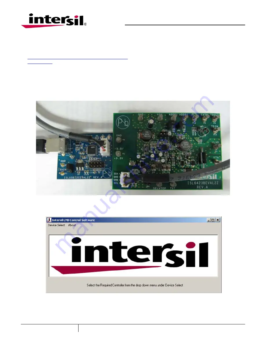 Intersil ISL6423B Скачать руководство пользователя страница 1