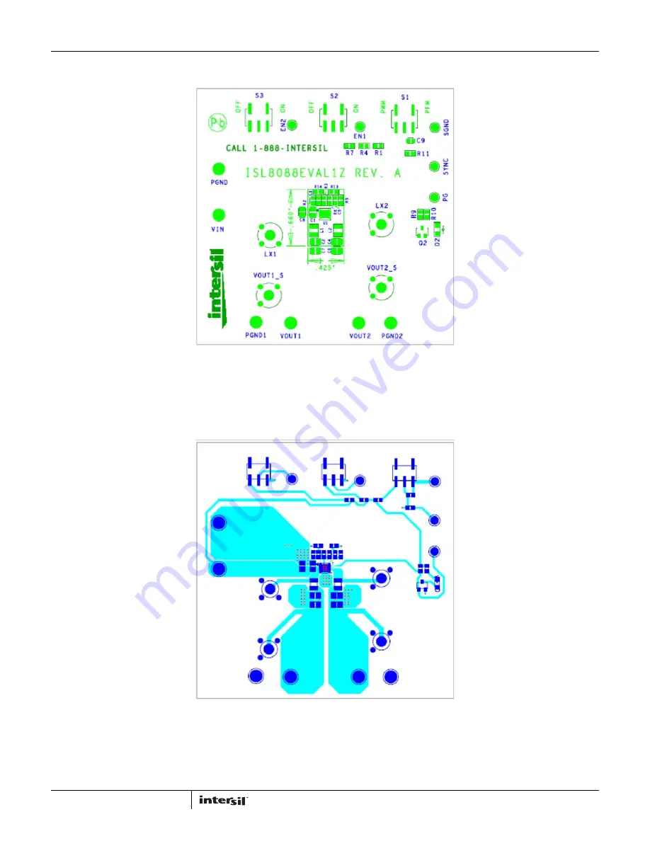 Intersil ISL8088EVAL1Z Скачать руководство пользователя страница 5