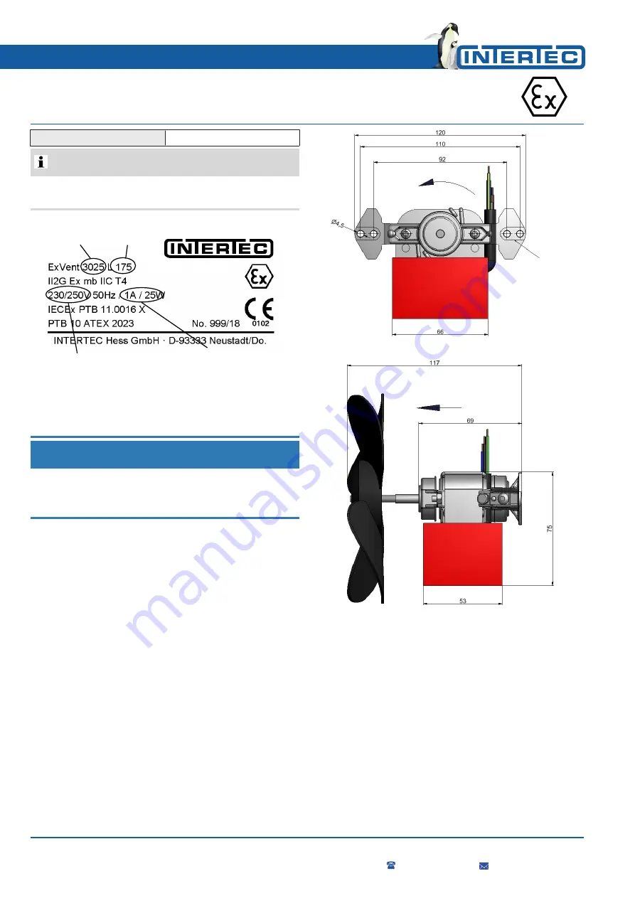 Intertec Data Systems ExVENT 30 Series Operating Instructions Manual Download Page 4