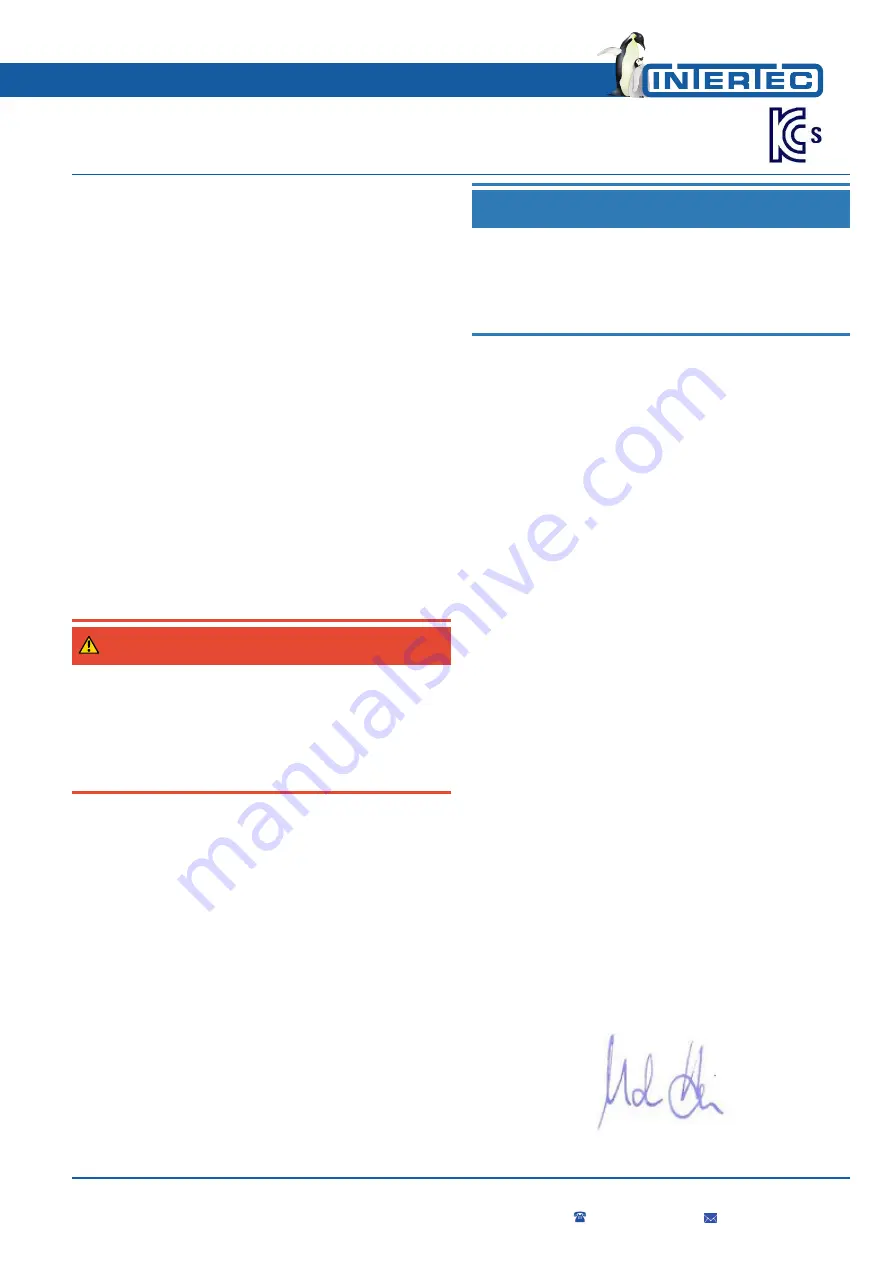 Intertec Data Systems SL MEGATHERM DE.A Operating Instructions Manual Download Page 7