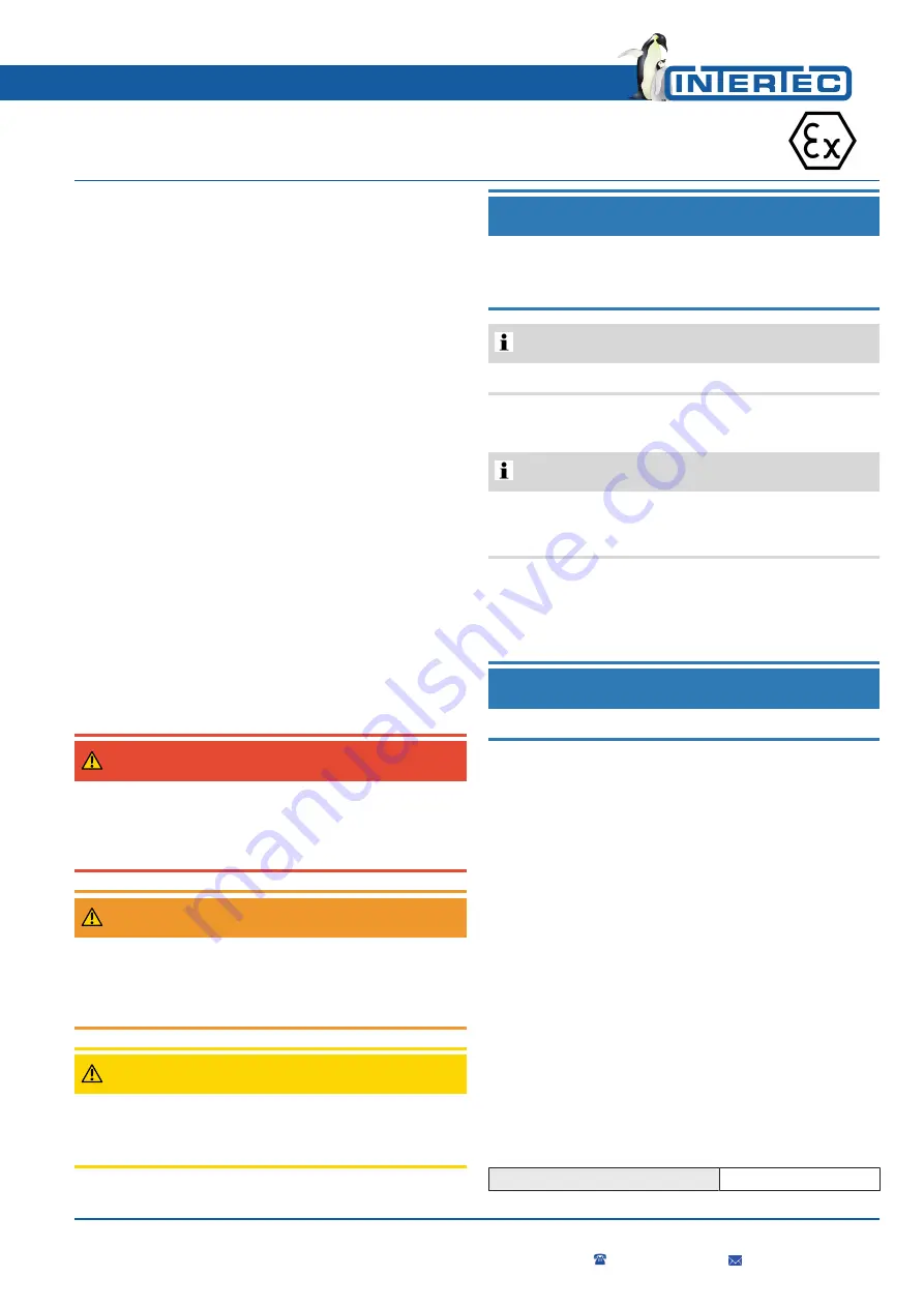 Intertec Data Systems TC D Operating Instructions Manual Download Page 3