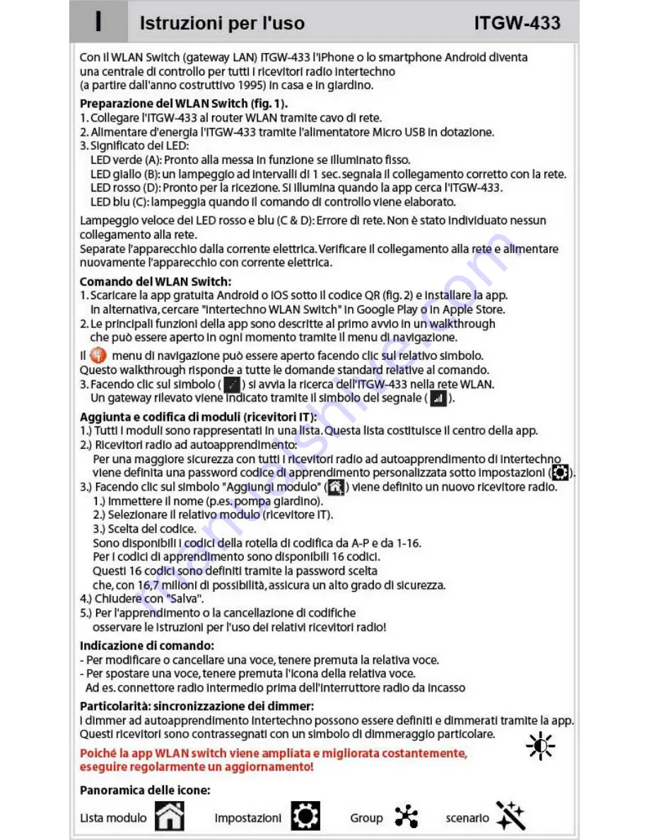 INTERTECHNO ITGW-433 Operating Instructions Manual Download Page 6