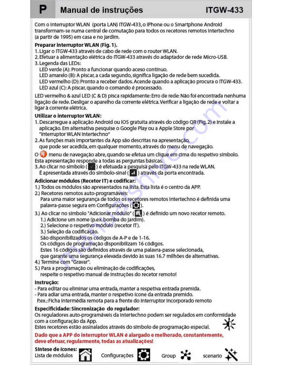 INTERTECHNO ITGW-433 Operating Instructions Manual Download Page 9