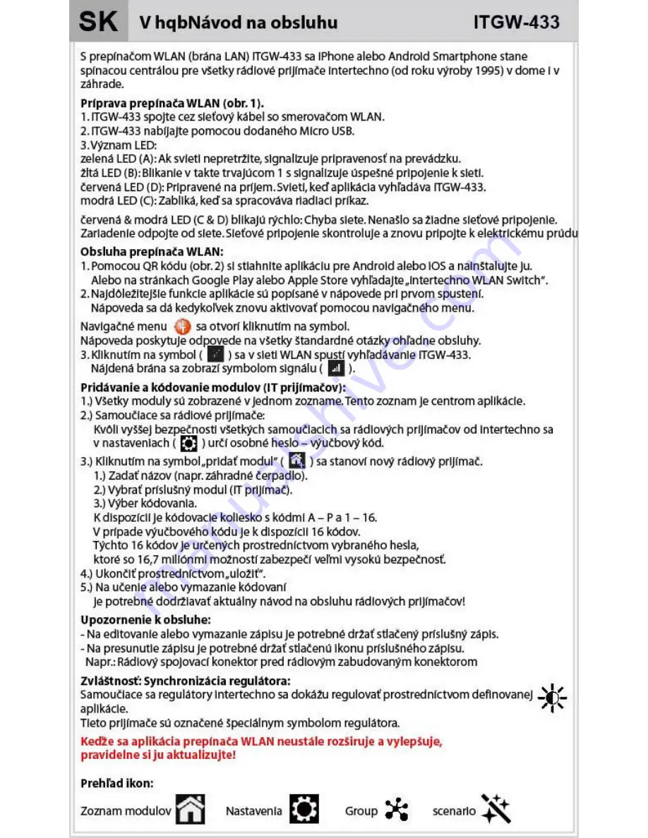 INTERTECHNO ITGW-433 Operating Instructions Manual Download Page 14