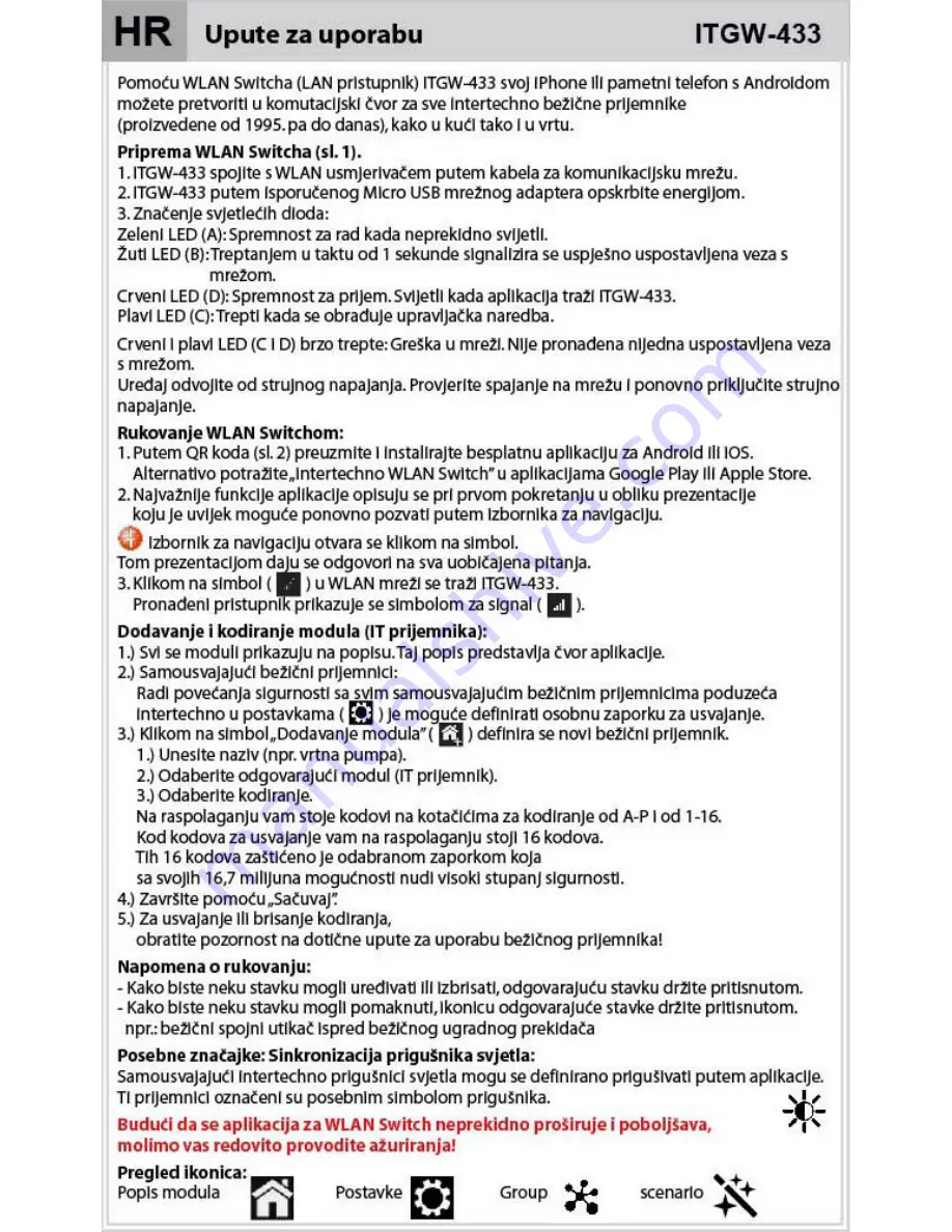 INTERTECHNO ITGW-433 Operating Instructions Manual Download Page 25