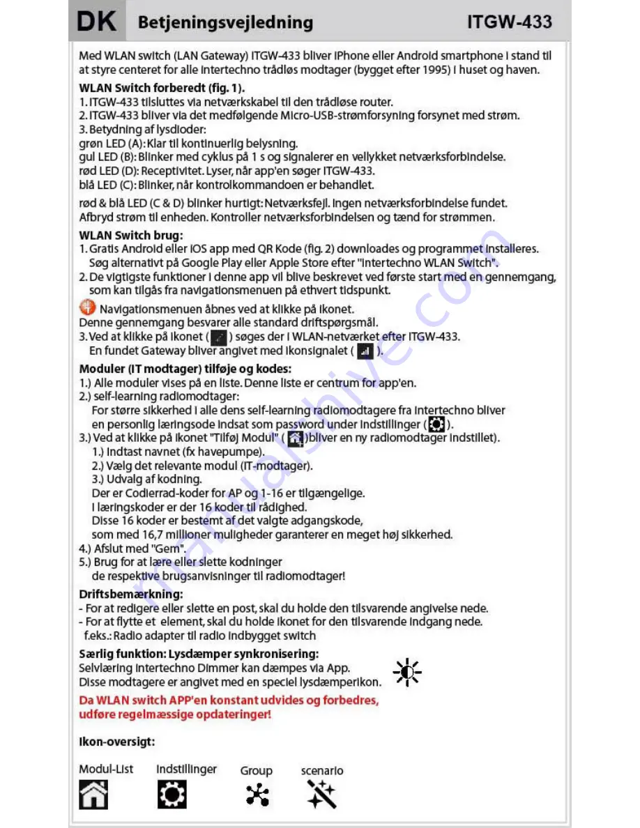 INTERTECHNO ITGW-433 Operating Instructions Manual Download Page 27