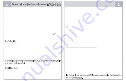 INTERTECHNO ITWR-3500 Operating Instructions Manual Download Page 7