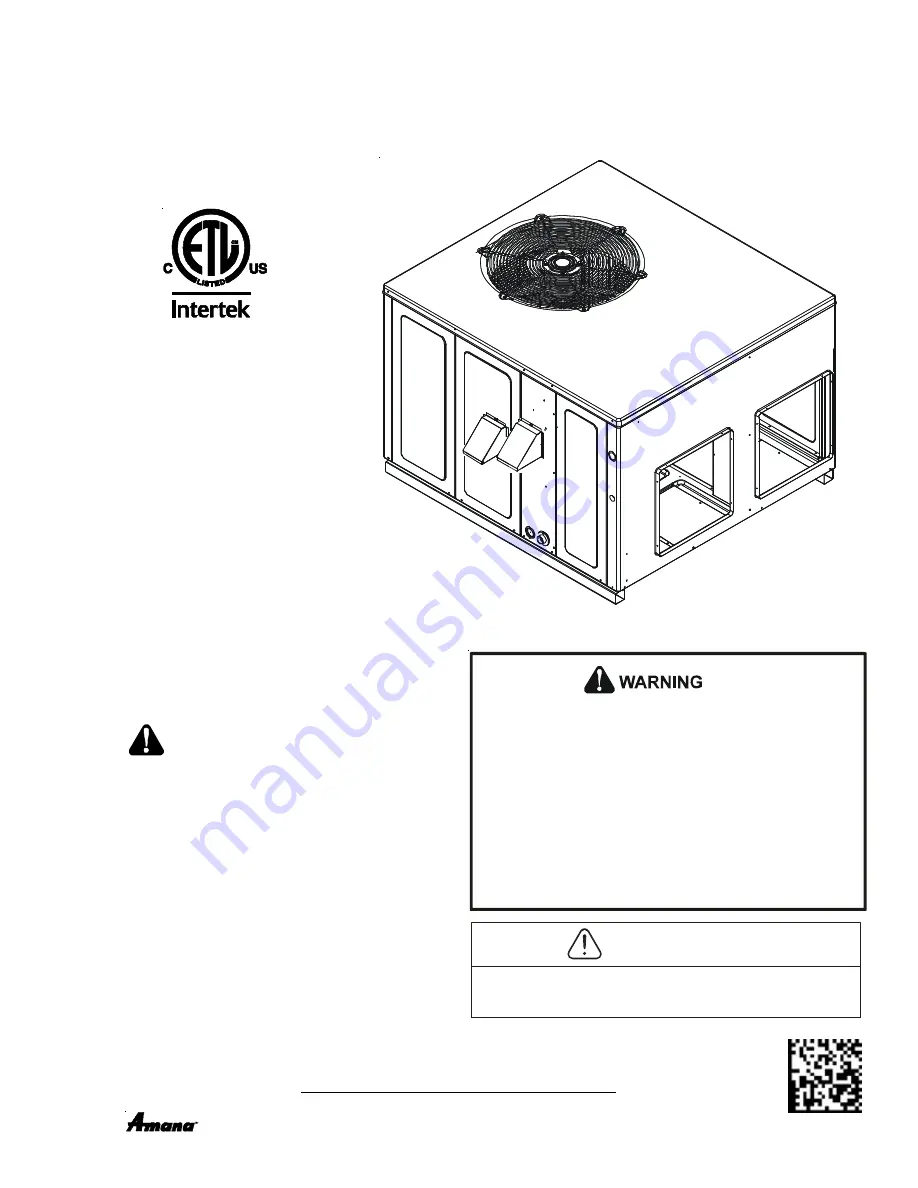 Intertek A/GPD1424 Series Скачать руководство пользователя страница 1