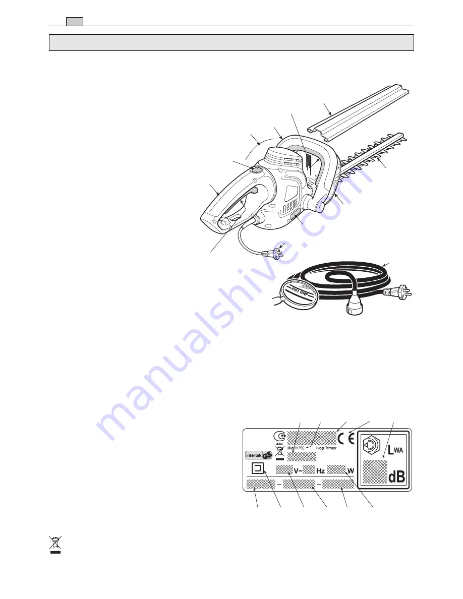 Intertek H 500 E Operator'S Manual Download Page 18