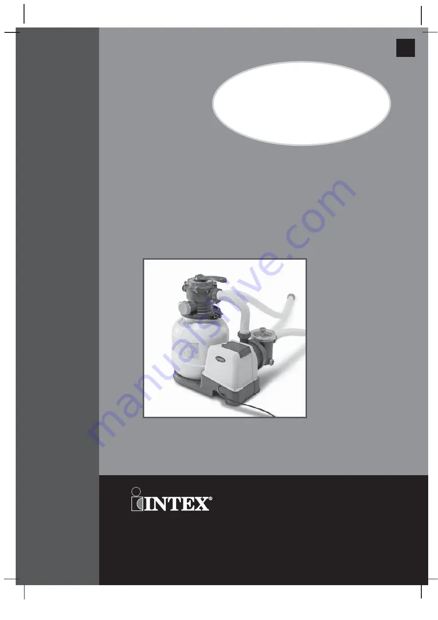 Intex SF60220-2 Owner'S Manual Download Page 1