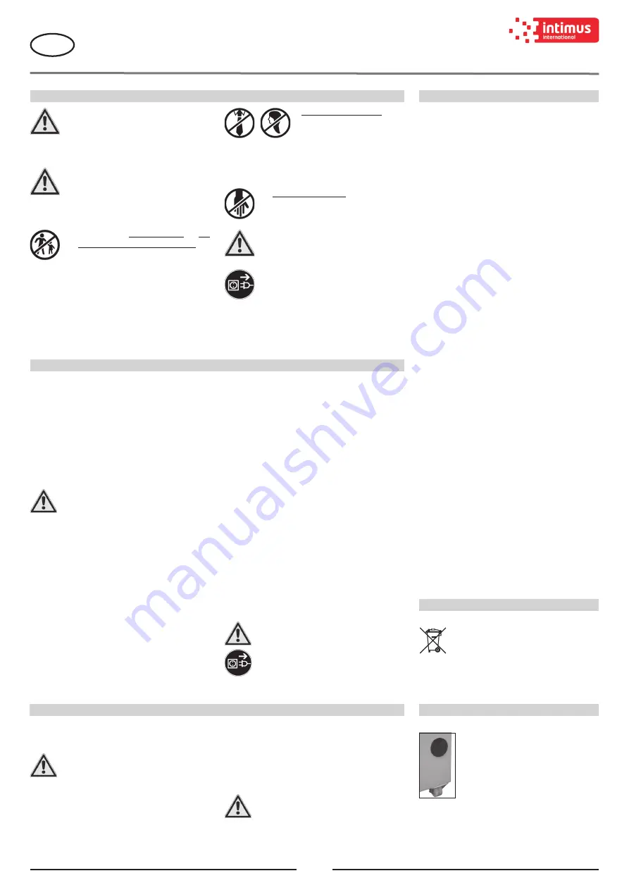 Intimus 347-4IS Operating Instructions Manual Download Page 17