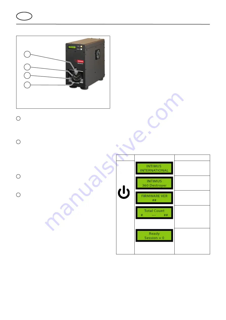 Intimus 360 Crusher Operating Instructions Manual Download Page 6