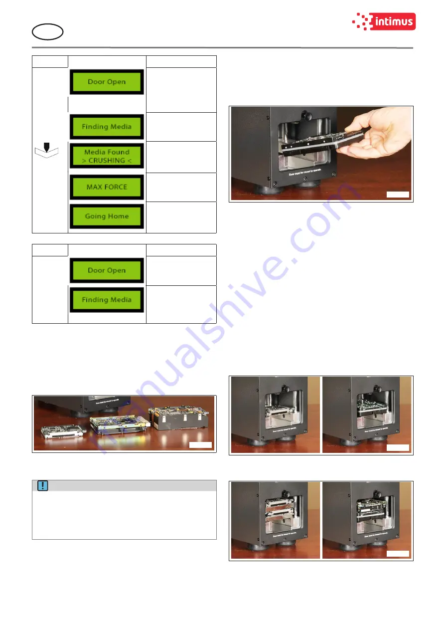 Intimus 360 Crusher Operating Instructions Manual Download Page 7