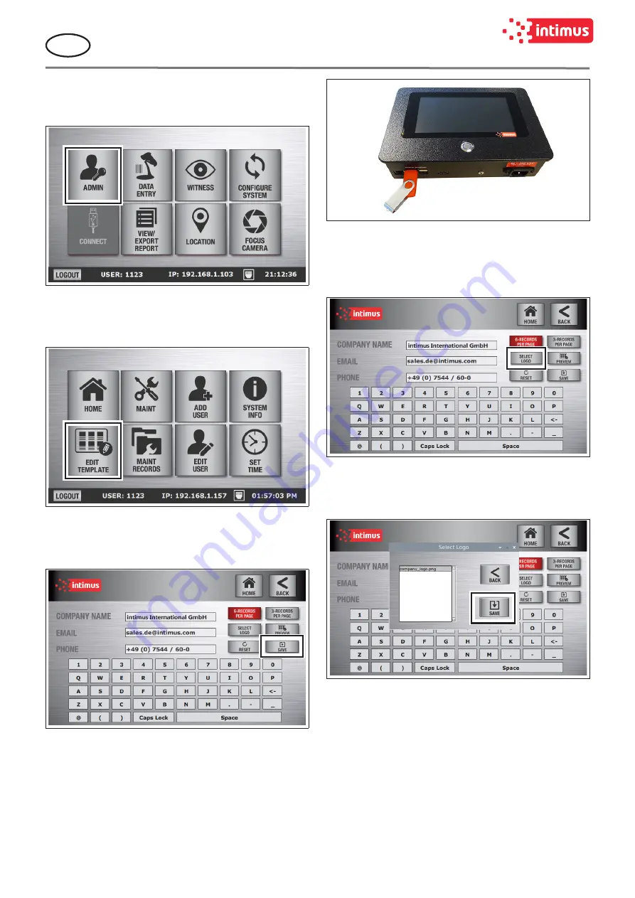 Intimus Auditor Pro Administrator'S Manual Download Page 29