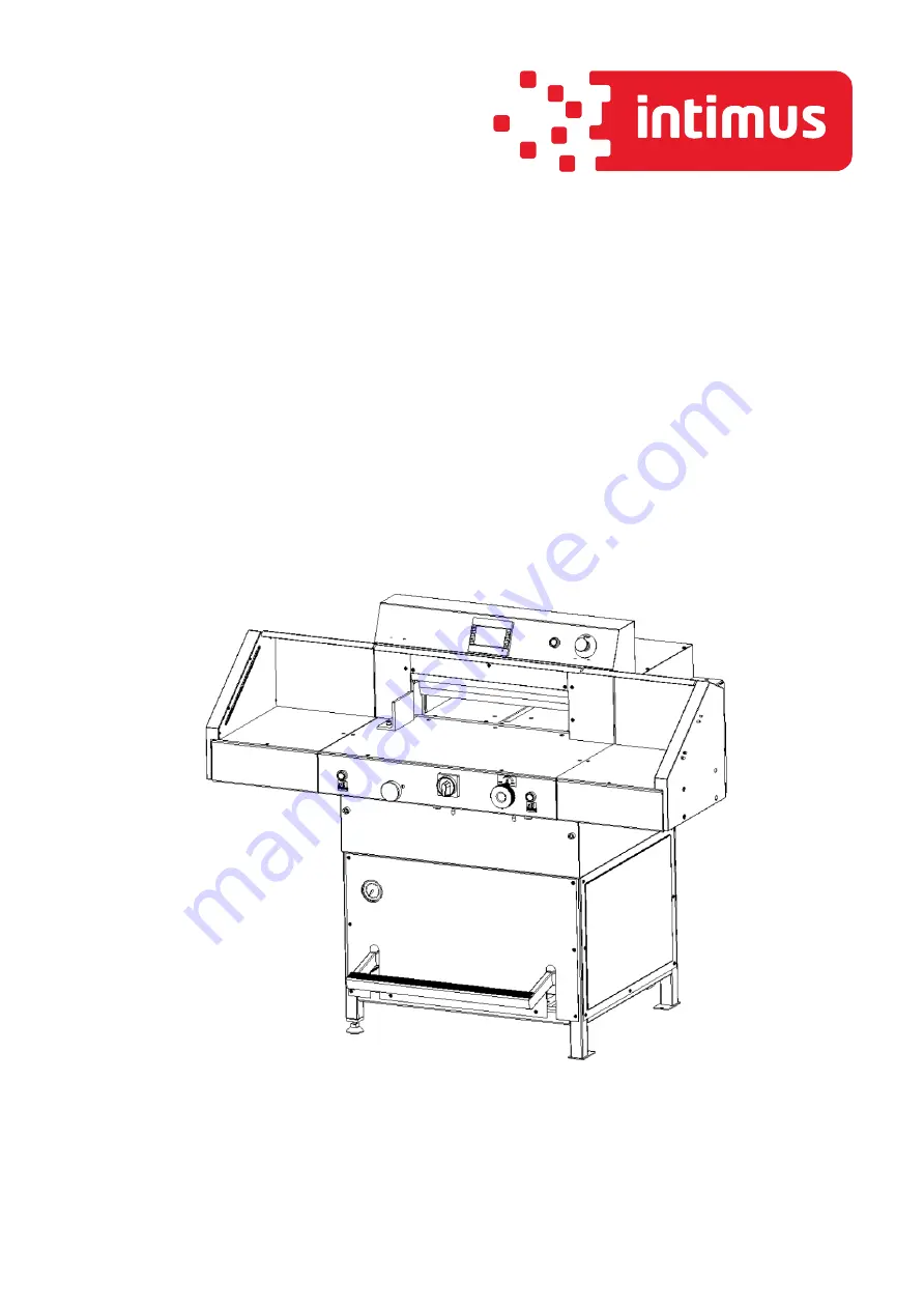 Intimus INT-GU-05280EPSHP Operation Manual Download Page 1