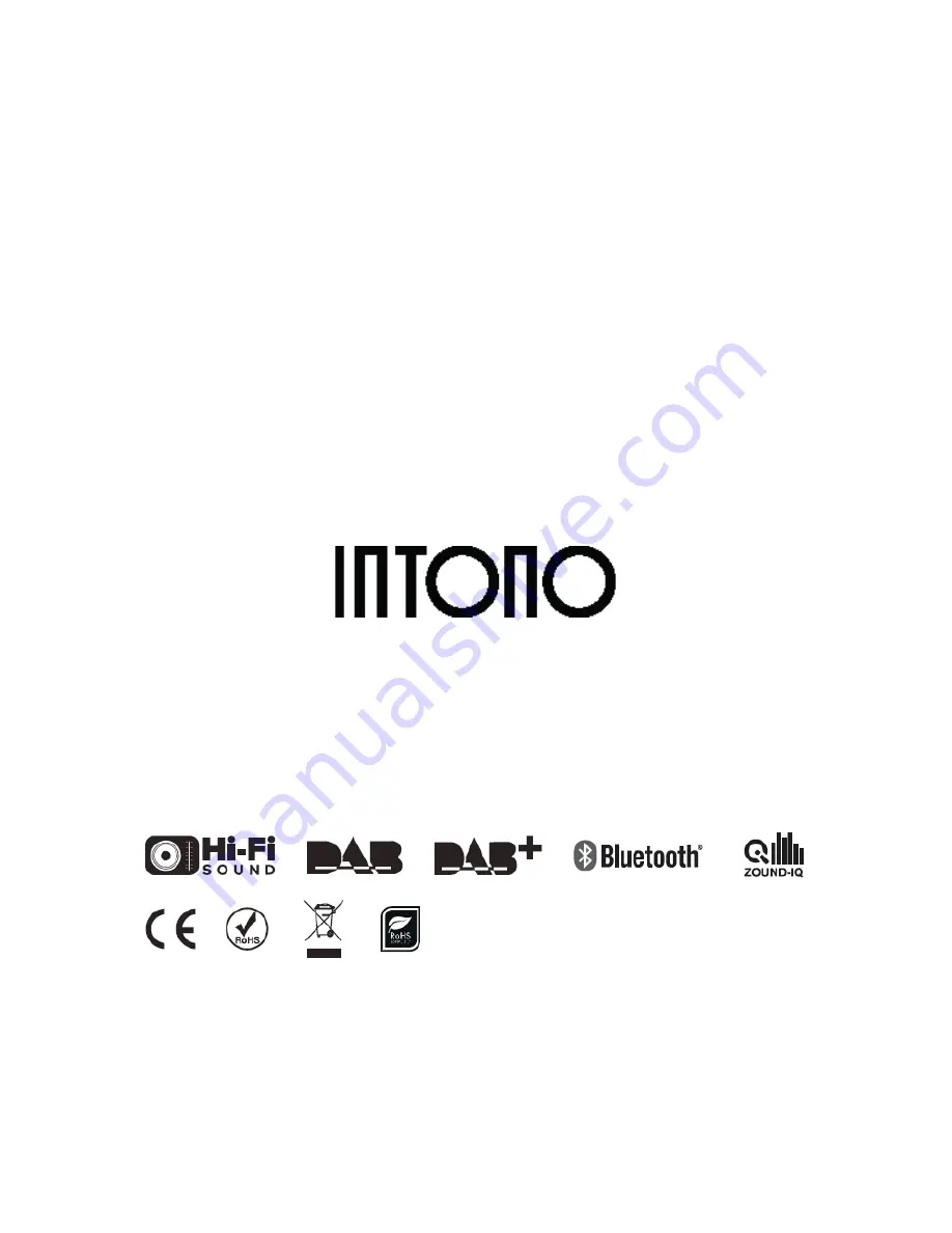 INTONO Travel Radio User Manual Download Page 22