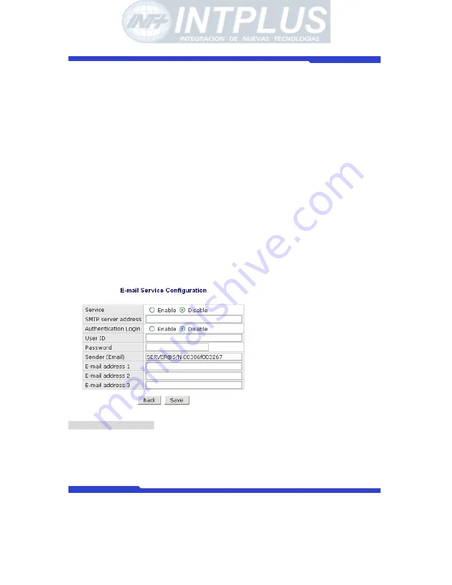 Intplus FlexWATCH 1110 User Manual Download Page 90