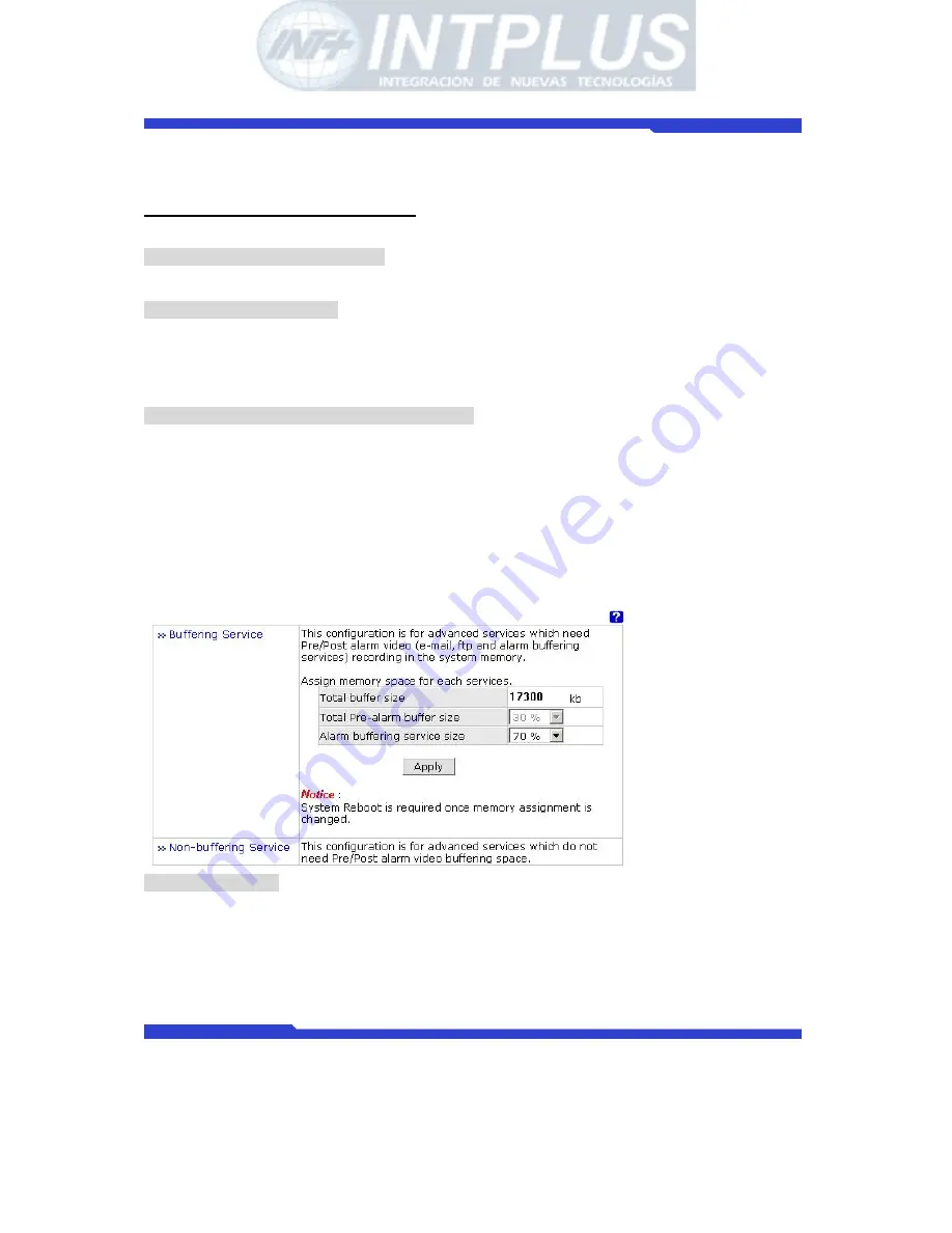 Intplus FlexWATCH 1110 User Manual Download Page 188