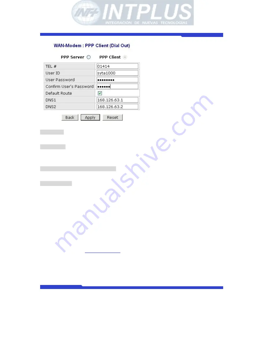 Intplus Network Video Server FlexWATCH 3110 User Manual Download Page 57