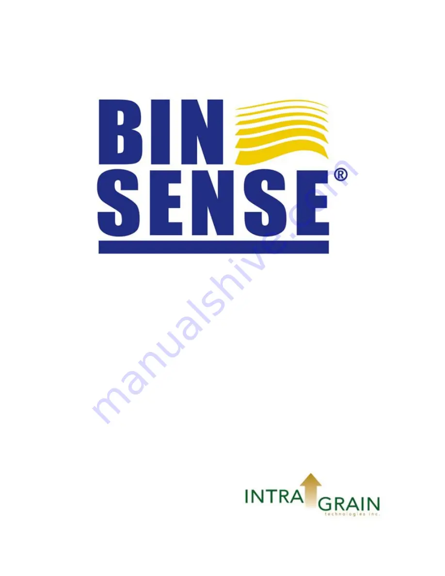 IntraGrain BIN-SENSE User Manual Download Page 1