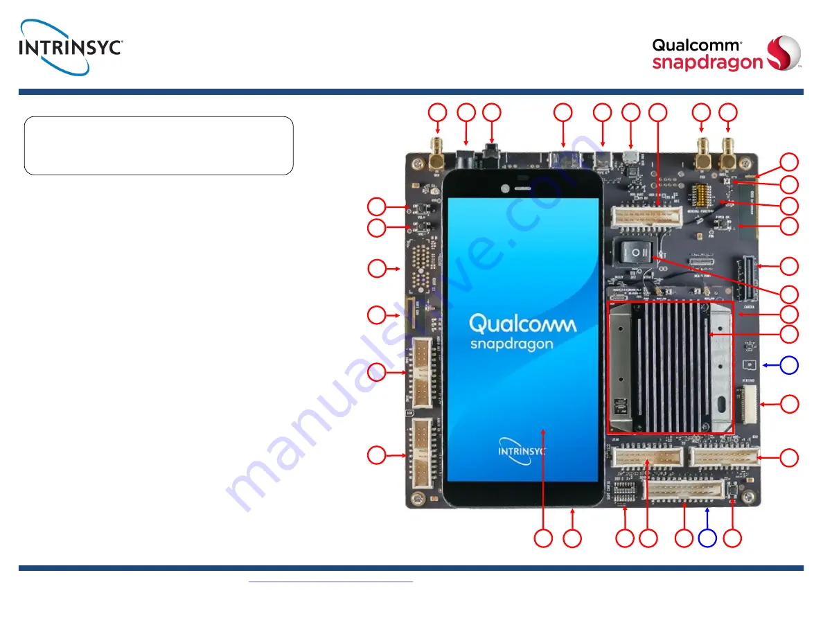 Intrinsyc Open-Q 670 HDK Quick Start Manual Download Page 1