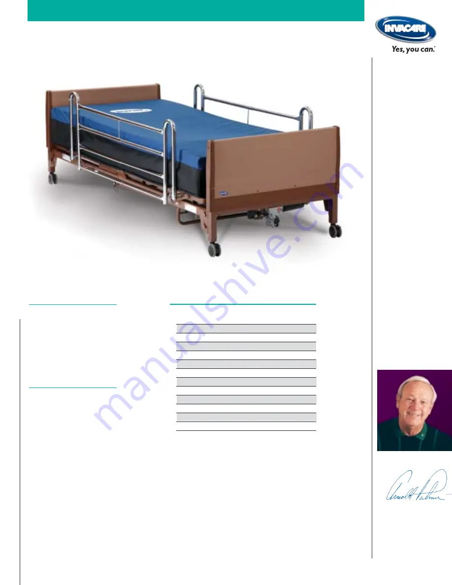 Invacare ACT Mattress Brochure Download Page 2