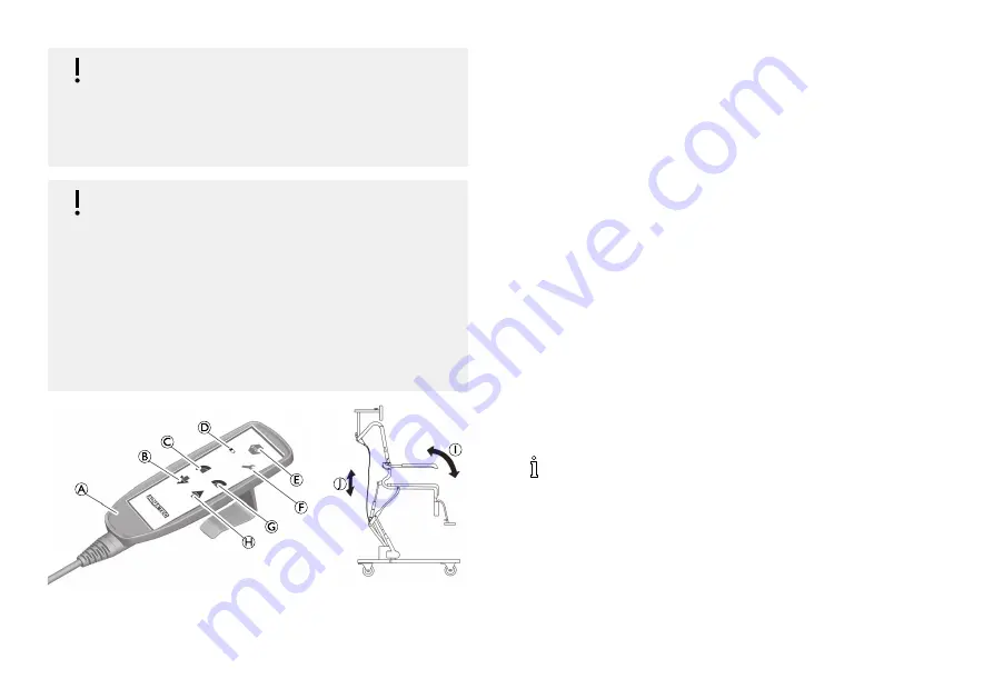 Invacare Aquatec Ocean E-VIP User Manual Download Page 24