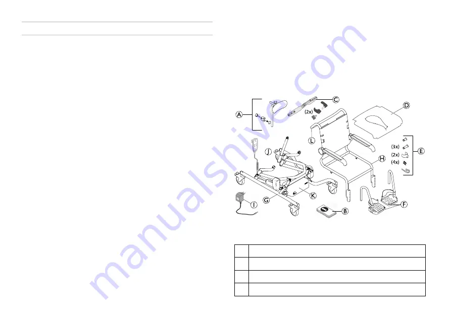 Invacare Aquatec Ocean E-VIP User Manual Download Page 80