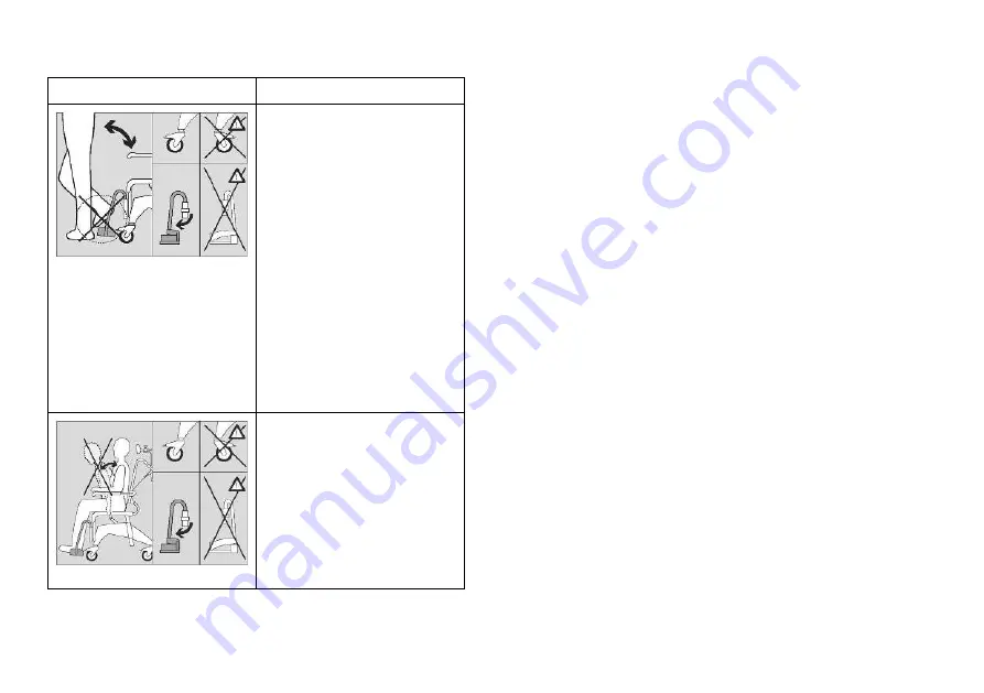 Invacare Aquatec Ocean VIP User Manual Download Page 104