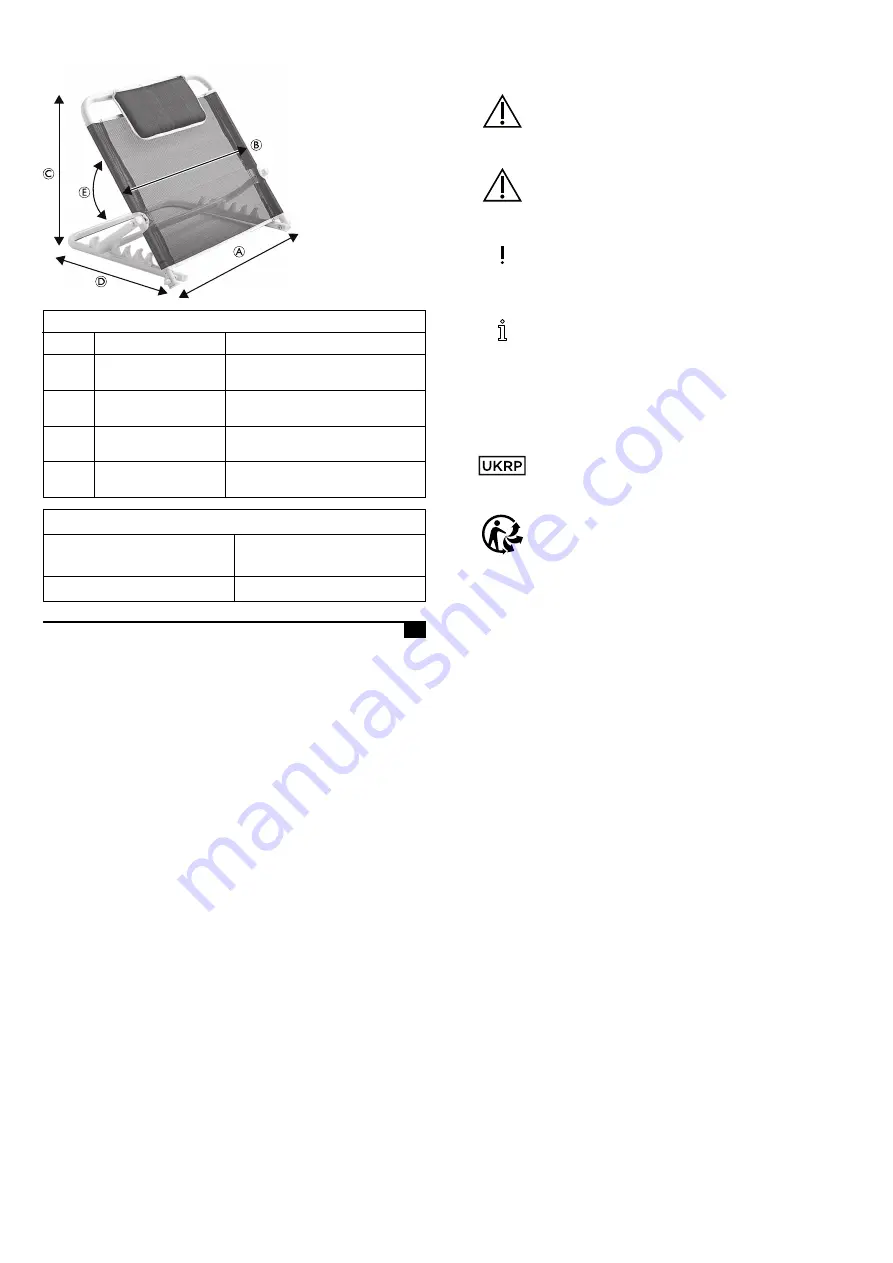 Invacare Areste L110 User Manual Download Page 8