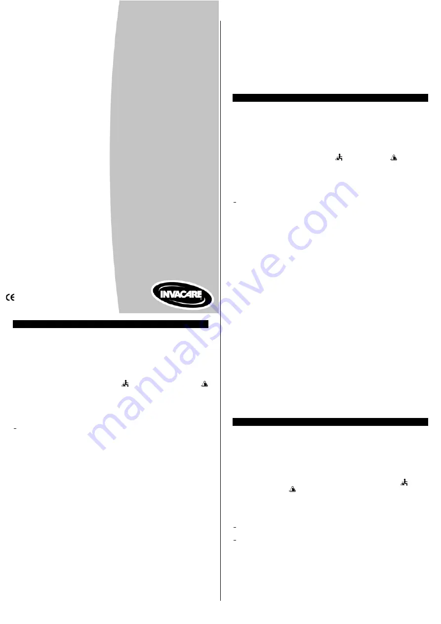 Invacare C426AB User Manual Download Page 1