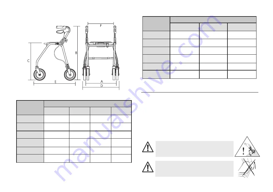 Invacare DOLOMITE Futura User Manual Download Page 20