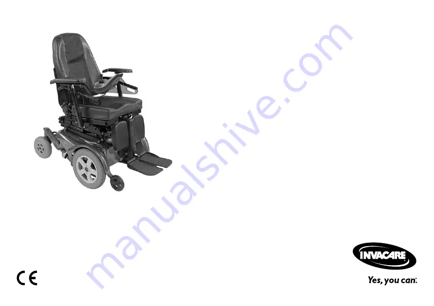 Invacare FDX User Manual Download Page 1