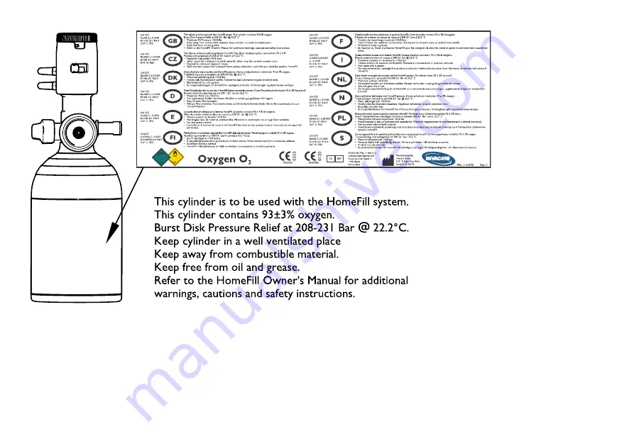 Invacare HomeFill HF2ECE6 User Manual Download Page 10