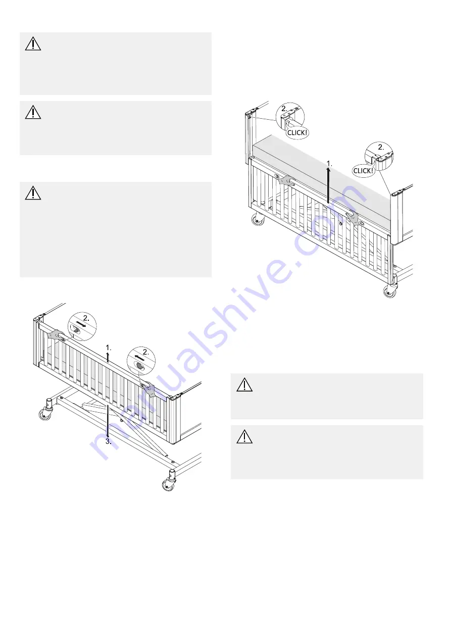 Invacare NordBed Kid User Manual Download Page 12