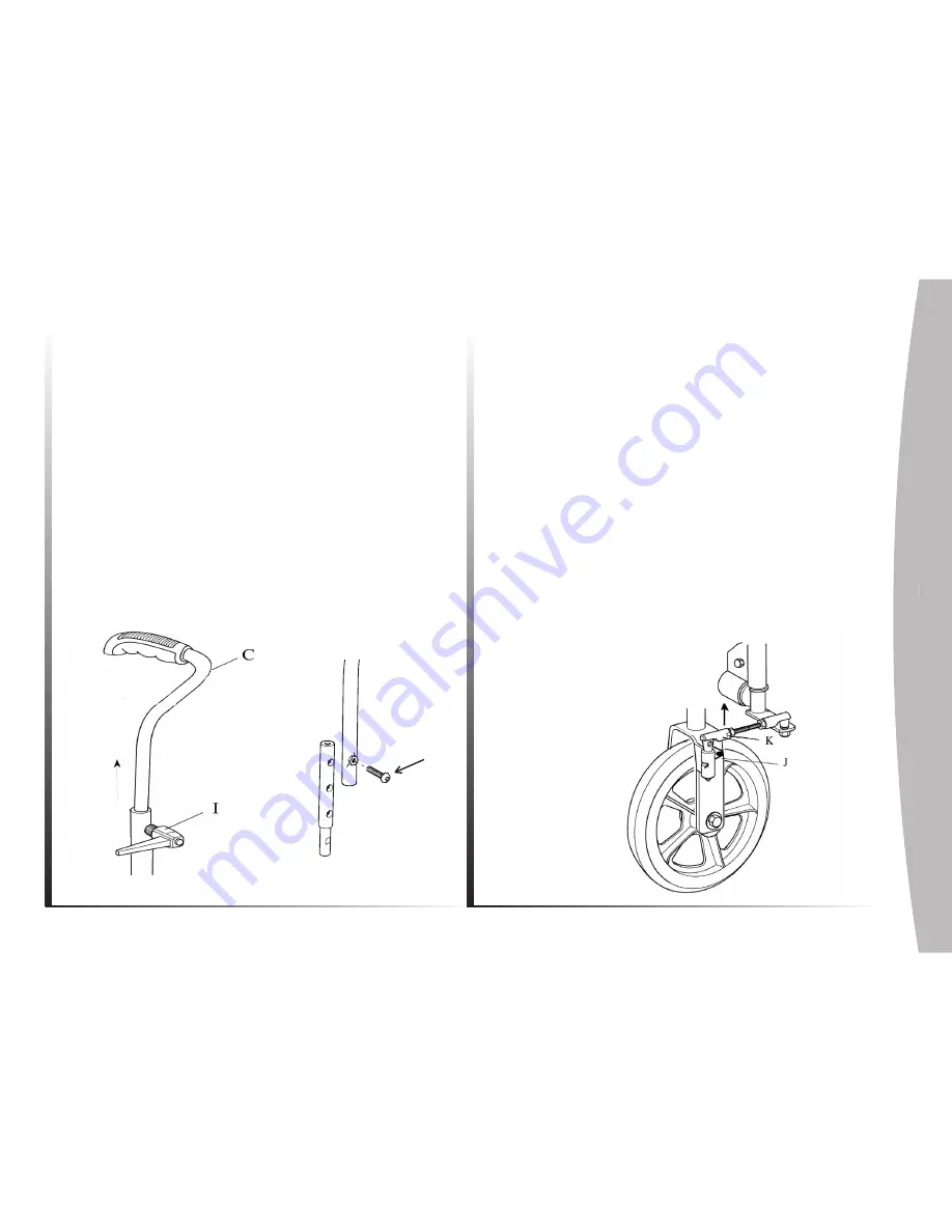 Invacare One Arm Drive by lever User Manual Download Page 5