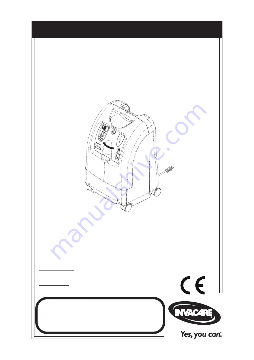 Invacare Perfecto2 IRC5PAW Operator'S Manual Download Page 33