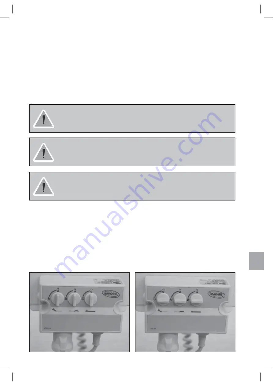 Invacare ScanBed 755 User Manual Download Page 216