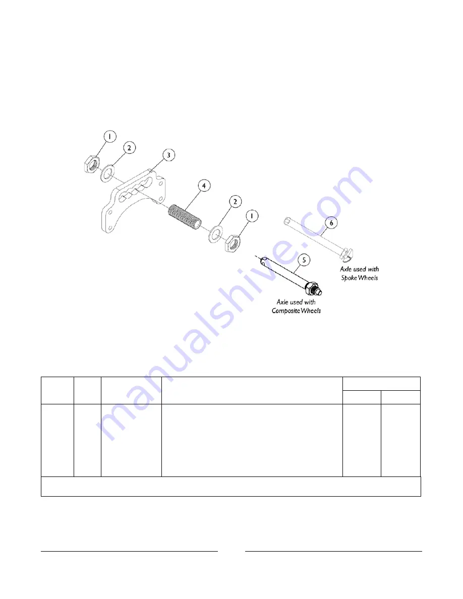 Invacare Solara Jr. Parts Catalog Download Page 43