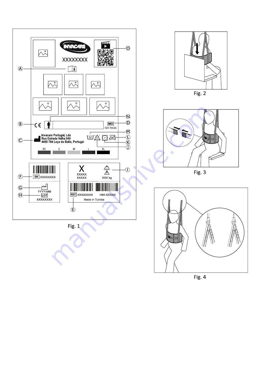 Invacare Standing Transfer Vest User Manual Download Page 2