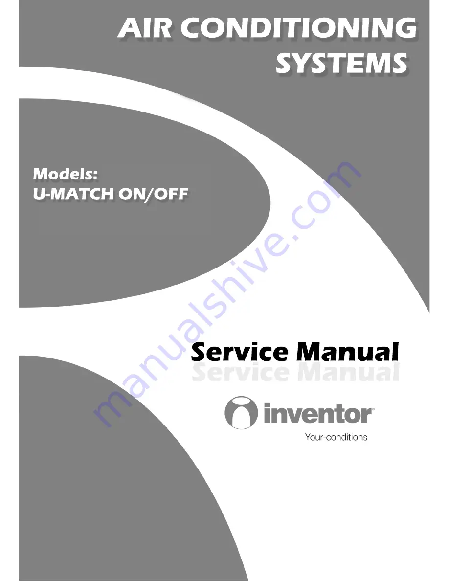 INVENTOR u-match on/off Service Manual Download Page 1