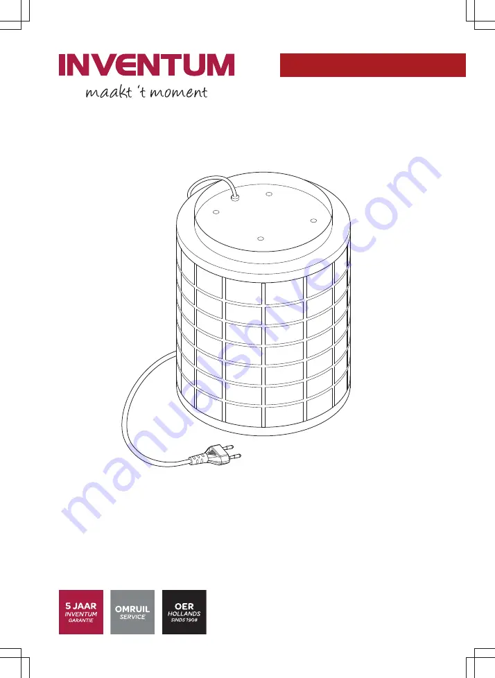 inventum IPF600R Скачать руководство пользователя страница 1