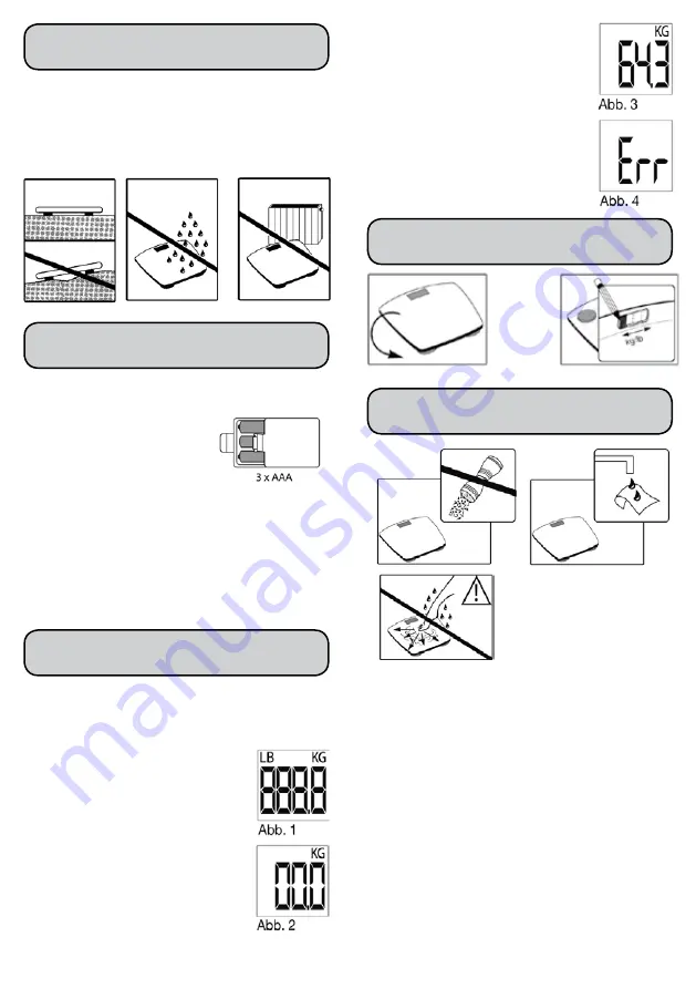 inventum PW 535 G Instruction Manual Download Page 7