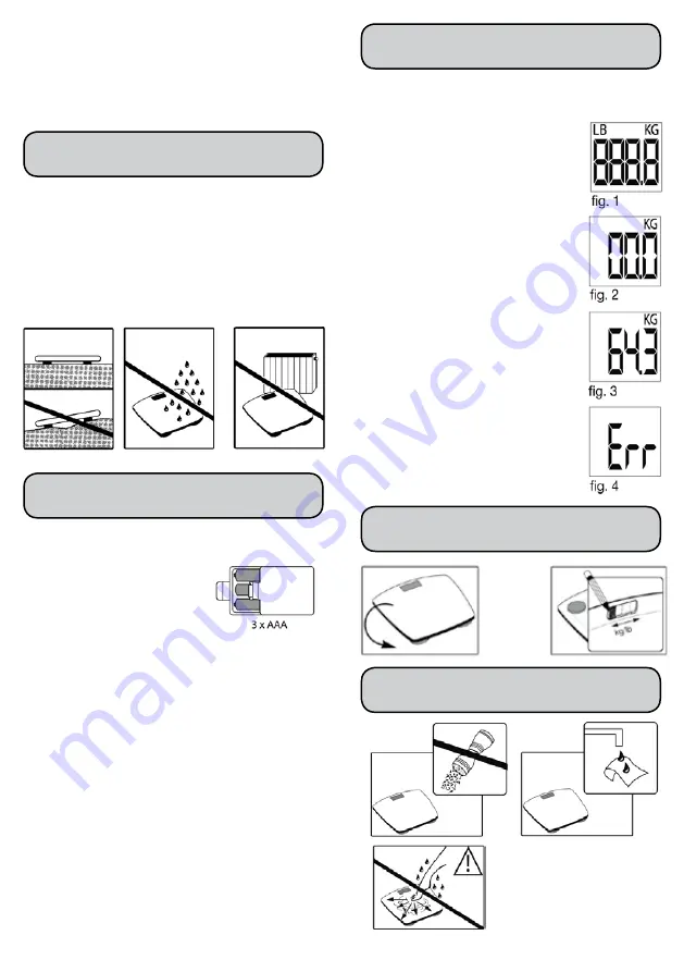 inventum PW 535 G Instruction Manual Download Page 9